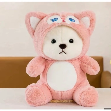Gấu Lena Cosplay Mèo Hồng - Thú Nhồi Bông Đáng Yêu 30-80cm Giá Ưu Đãi 119k 7 Gấu Lena Cosplay Mèo Hồng - Thú Nhồi Bông Đáng Yêu 30-80cm Giá Ưu Đãi 119k 7