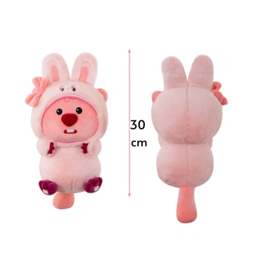 Gấu nhồi bông Loopy Hải Ly lông mềm mịn cao cấp, coslay đáng yêu, giá ưu đãi 139k