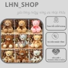 Gấu Teddy khăn vải mịn nhập khẩu Quảng Châu - quà tặng bạn gái 80cm-1.8m giá 250k