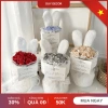Gấu Thỏ Hoa Hồng Dễ Thương – Quà Tặng Sinh nhật, Valentine, 8/3, 20/10, Giá 285k