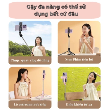 Gậy 1m7 3 Chân Chụp Ảnh Quay Livestream Đèn LED Bluetooth Từ Xa Giá 115k 3 Gậy 1m7 3 Chân Chụp Ảnh Quay Livestream Đèn LED Bluetooth Từ Xa Giá 115k 3