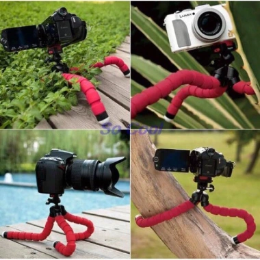 Gậy 3 Chân Bạch Tuộc Siêu Dẻo Tripod Chụp Selfie và Livestream Chống Rung Đa Địa Hình Giá 28.900 VND