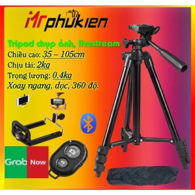 Gậy 3 Chân Livestream Quay Video MS100 Remote Điều Khiển Từ Xa, Chụp Ảnh Từ Xa, Giá 89.000 VND - MrPhukien
