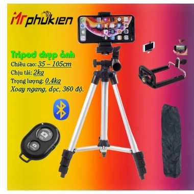 Gậy 3 Chân Livestream Quay Video MS100 Remote Điều Khiển Từ Xa, Chụp Ảnh Từ Xa, Giá 89.000 VND - MrPhukien 2