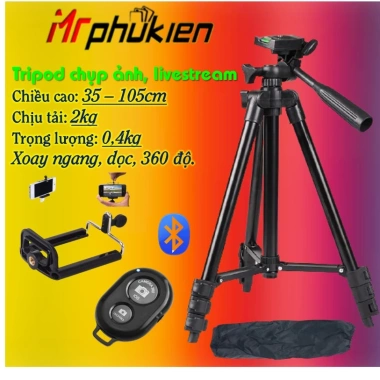 Gậy 3 Chân Livestream Quay Video MS100 Remote Điều Khiển Từ Xa, Chụp Ảnh Từ Xa, Giá 89.000 VND - MrPhukien 10