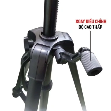 Gậy 3 Chân Tripod 3.366 Giá Đỡ Điện Thoại Tay Cầm Quay Phim 1m40 - Giá Ưu Đãi 189k