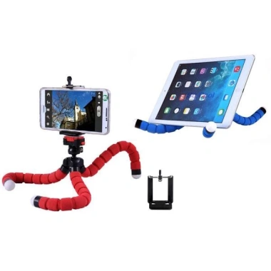 Gậy bạch tuộc chân chụp hình điện thoại tặng đầu kẹp - chỉ 22.725 VND 2