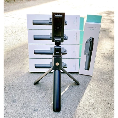 Gậy Chống Rung K07 - 3 Chân Đỡ, Nút Bấm BLT Cao Cấp, Giá Siêu Tiết Kiệm 79.000₫