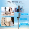 Gậy Chụp Ảnh 3 Chân 1M8 MeeGoo Tripod Điện Thoại có Đèn Remote Tự Sướng Livestream 5