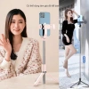 Gậy chụp ảnh 3 chân Bluetooth 1.7m tự sướng LED 360 độ selfie xa 99k 5
