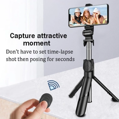 Gậy chụp ảnh 3 chân Bluetooth đa năng - Giá đỡ điện thoại, livestream 48.600₫ 3