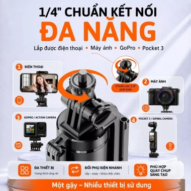 Gậy Chụp Ảnh 3 Chân CYKE L16 Kéo Dài 1m55 - Đa Thiết Bị, Giá Chỉ 280.000 VNĐ 3 Gậy Chụp Ảnh 3 Chân CYKE L16 Kéo Dài 1m55 - Đa Thiết Bị, Giá Chỉ 280.000 VNĐ 3
