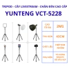 Gậy chụp ảnh 3 chân đa năng – Tripod livestream 1.6‑2.1m gấp gọn, kèm remote Bluetooth, giá ưu đãi 149k 10