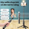 Gậy chụp ảnh 3 chân LED Bluetooth, tự sướng, điều khiển từ xa, giá đỡ điện thoại - 135.000₫
