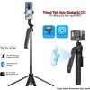 Gậy chụp ảnh 3 chân Selfie 1.7m - Tay cầm chống rung, xoay 360, tripod cho điện thoại, máy ảnh, livestream - Giá 140.000₫