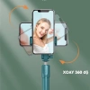 Gậy chụp ảnh 3 chân Selfie Stick điều khiển từ xa Bluetooth, đèn trợ sáng, tripod quay video livestream, tự sướng mạnh, độ bền cao, phù hợp vlog du lịch, giá 75k 2