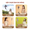 Gậy Chụp Ảnh 3 Chân Tripod Điện Thoại 30-175cm, Đèn LED Trợ Sáng, Remote Bluetooth - TOPICK 2