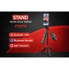 Gậy Chụp Ảnh 3 Chân Tripod Điện Thoại 30-175cm, Đèn LED Trợ Sáng, Remote Bluetooth - TOPICK 9