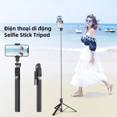 Gậy chụp ảnh 3 chân Tripod điện thoại TSS PLUS 1.75m - Giá ưu đãi 139.570 VND
