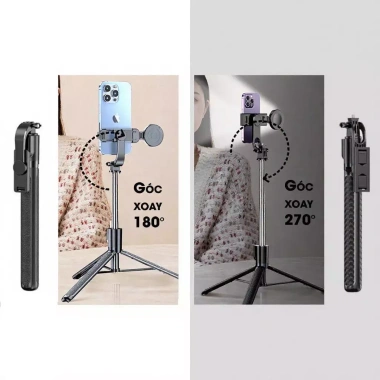 Gậy Chụp Ảnh 3 Chân Tripod Z16 1.75m - Selfie, Quay Phim, Livestream, Giá Rẻ 125k 5