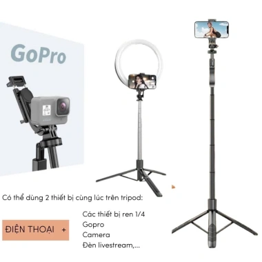 Gậy Chụp Ảnh 3 Chân Tripod Z165 - Selfie, Quay Video, Livestream, Giá 120.000 VND 2
