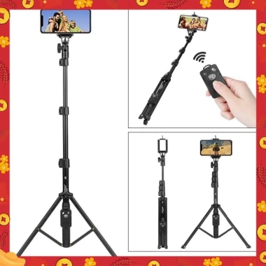 Gậy chụp ảnh 3 chân YUNTFNG 1.388 - Remote Bluetooth, giá đỡ chắc chắn, dài 1m3, tiện du lịch, chỉ 228.000₫ 4 Gậy chụp ảnh 3 chân YUNTFNG 1.388 - Remote Bluetooth, giá đỡ chắc chắn, dài 1m3, tiện du lịch, chỉ 228.000₫ 4