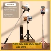 Gậy chụp ảnh 3 in 1 cao cấp kèm tripod, đèn LED, pin sạc - Giá chỉ 85.000 VND