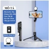 Gậy Chụp Ảnh 3 trong 1 Cao Cấp kèm Tripod, Đèn LED, Pin Sạc - Giá 135.000 VND