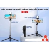 Gậy Chụp Ảnh 3 trong 1 Cao Cấp kèm Tripod, Đèn LED, Pin Sạc - Giá 135.000 VND 2