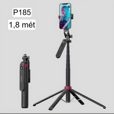 Gậy Chụp Ảnh 4 Chân P185 - Cầm Tay, Remote, Dài 30‑180cm, Giá 265.000đ 7
