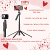 Gậy Chụp Ảnh 4 Chân P185 Xoay 360° Bluetooth - Tripod Livestream Chắc Chắn, Giá 279k