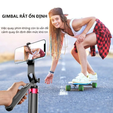 Gậy Chụp Ảnh 4 Chân P185 Xoay 360° Bluetooth - Tripod Livestream Chắc Chắn, Giá 279k 5