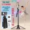 Gậy chụp ảnh 4 chân TSS PRO 1.8m - Tripod điện thoại selfie, quay video, livestream, giá ưu đãi 239k
