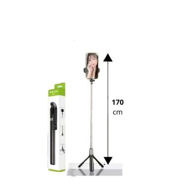 Gậy chụp ảnh Bluetooth 1,7m - Chân Tripod đa năng, chụp ảnh và quay phim, giảm giá 2