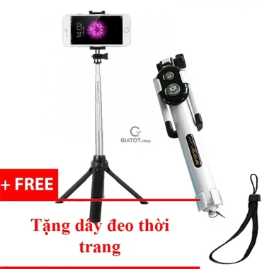 Gậy chụp ảnh Bluetooth 3 chân - Giá đỡ đa năng, giảm còn 48k tại Smarttnt.vn
