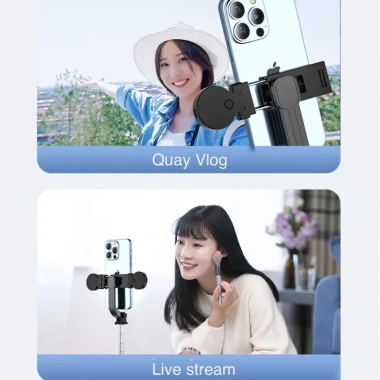 Gậy Chụp Ảnh Cao Cấp B11S 3 Chân, Tripod, Đèn LED, Điều Khiển Từ Xa - Giá 165k
