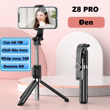 Gậy chụp ảnh điện thoại 3 chân 1.7m - Selfie chống rung, tripod bluetooth, điều khiển từ xa - Giá 127.502₫