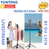 Gậy chụp ảnh điện thoại Yunteng VCT-91.666 - Tripod 1.6m 3 chân Bluetooth remote chụp xa 6