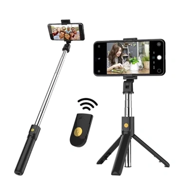 Gậy chụp ảnh K07 Bluetooth - Điều khiển từ xa, selfie 3 chân đa năng, 74.900 VND