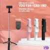 Gậy Chụp Ảnh Selfie 3 Chân L170cm - Điều Khiển Từ Xa, Quay Livestream, Gập Gọn, Giá 63.250₫