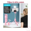Gậy Chụp Ảnh Selfie Bluetooth Đèn LED, 3 Chân Đỡ Chắc Chắn - Giá 27k 4