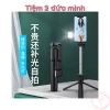 Gậy Chụp Ảnh Selfie Bluetooth Đèn LED, 3 Chân Đỡ Chắc Chắn - Giá 27k 6