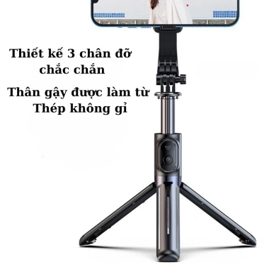 Gậy Chụp Ảnh Selfie Bubzone.vn Tripod 1 - Điều Khiển Từ Xa Không Dây, Bộ Ổn Định, Giá 45.000₫ 4