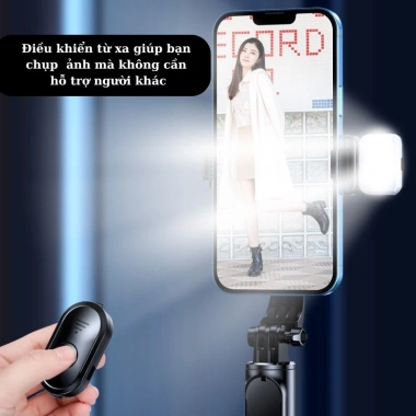 Gậy Chụp Ảnh Selfie Bubzone.vn Tripod 1 - Điều Khiển Từ Xa Không Dây, Bộ Ổn Định, Giá 45.000₫ 5