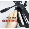 Gậy chụp ảnh tripod 3.366 140cm cho điện thoại và máy ảnh, tháo lắp dễ dàng, tiện dụng, chỉ 225k 2