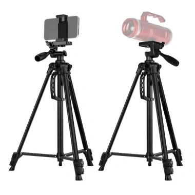 Gậy chụp ảnh tripod 3.366 140cm cho điện thoại và máy ảnh, tháo lắp dễ dàng, tiện dụng, chỉ 225k