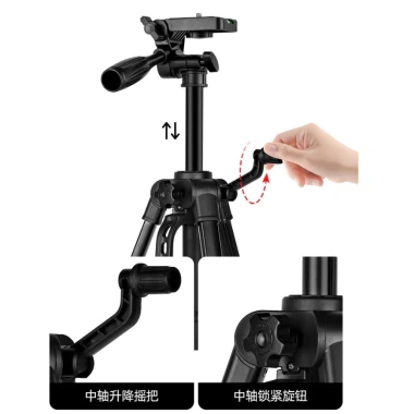 Gậy chụp ảnh tripod 3.366 140cm cho điện thoại và máy ảnh, tháo lắp dễ dàng, tiện dụng, chỉ 225k