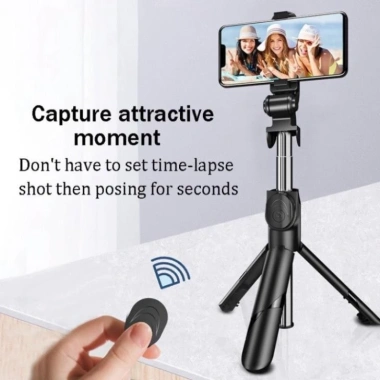 Gậy Chụp Ảnh Tự Sướng 3 Chân Đa Năng Giá Đỡ Selfie R1 Giá Chỉ 68.289