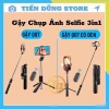 Gậy Chụp Ảnh Tự Sướng 3 Chân Đa Năng Q07/Q07s Kèm Đèn Selfie và Remote Bluetooth Siêu Tiện Lợi - 29.000₫
