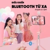 Gậy chụp ảnh tự sướng gấp gọn, quay 360°, đèn LED làm đẹp, remote Bluetooth - 39.800đ 3